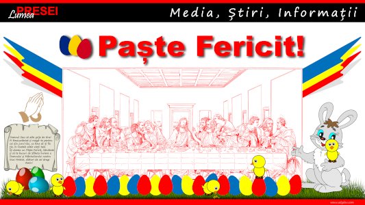 Paște Fericit -  Lumea Presei