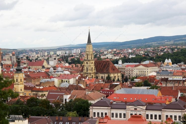 Panoramă municipiul Cluj-Napoca 
